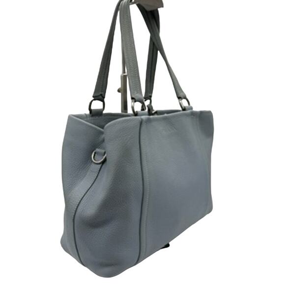 Prada‎ Vitello Daino Shoulder Bag*Beautiful Pale Blue*Great Condition w/COA - Picture 5 of 16